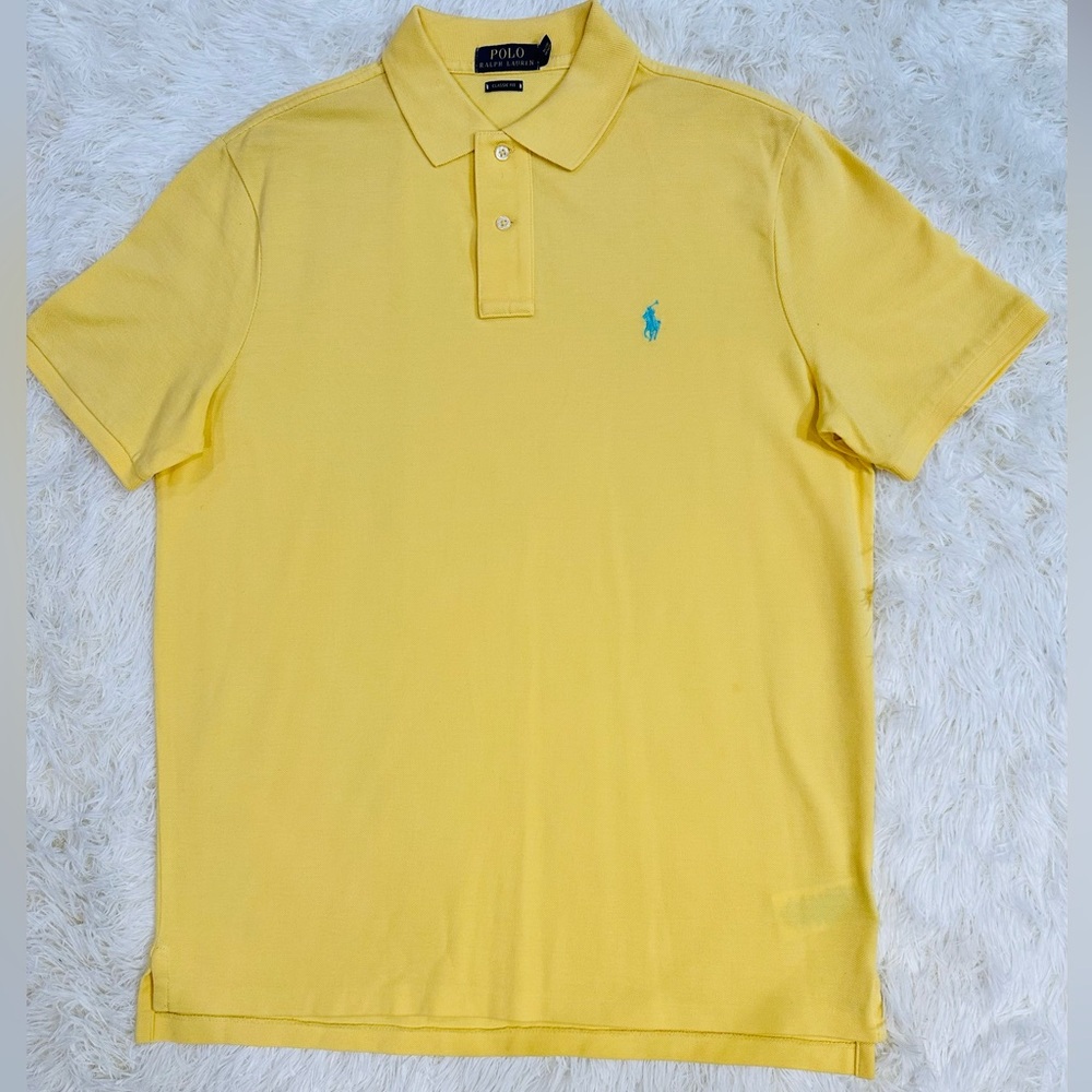 RALPH LAUREN Yellow Polo